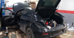 Замена корпуса отопителя